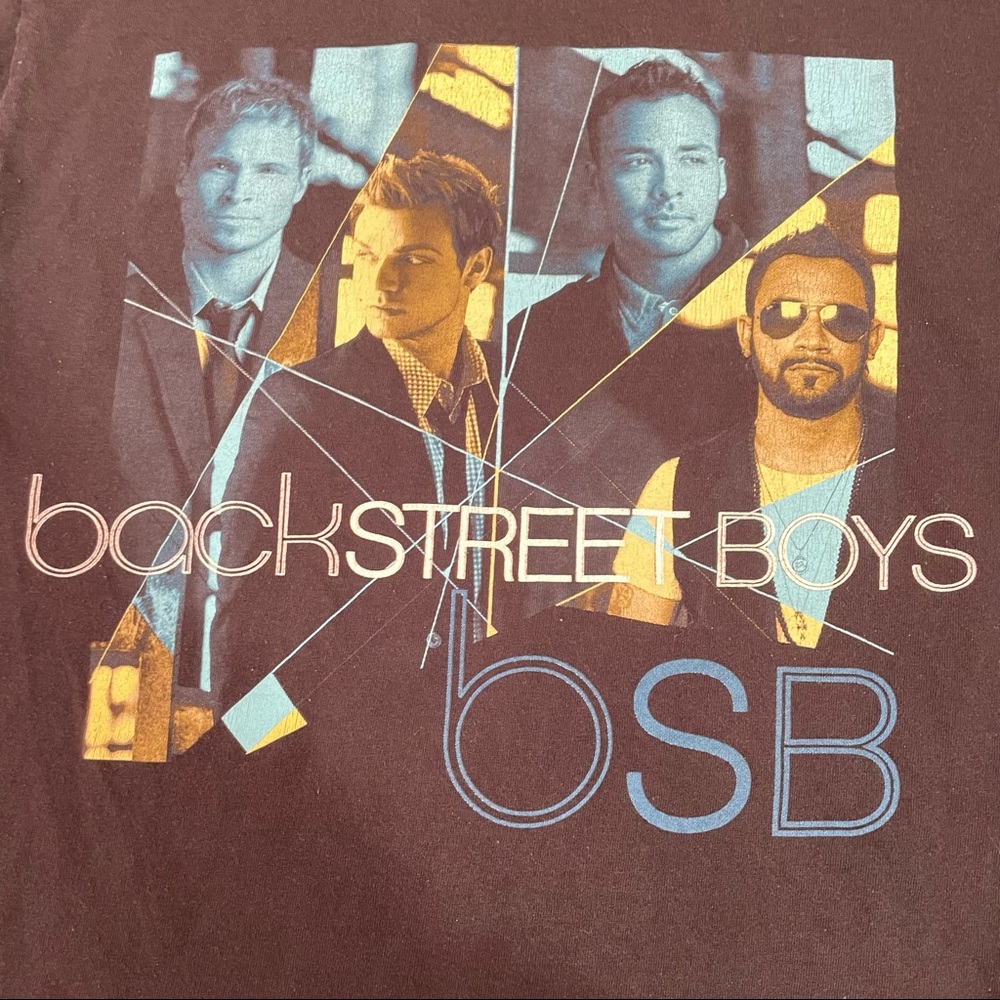 Backstreet Boys 2008 Unbreakable Tour T Shirt Size Medium
